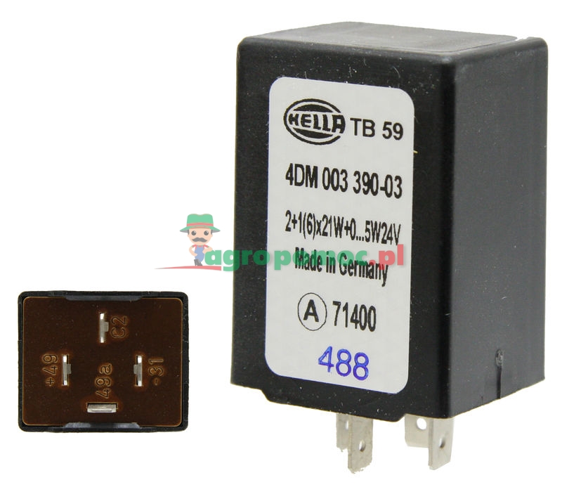 Hella Przerywacz kierunkowskazu, elektroniczny